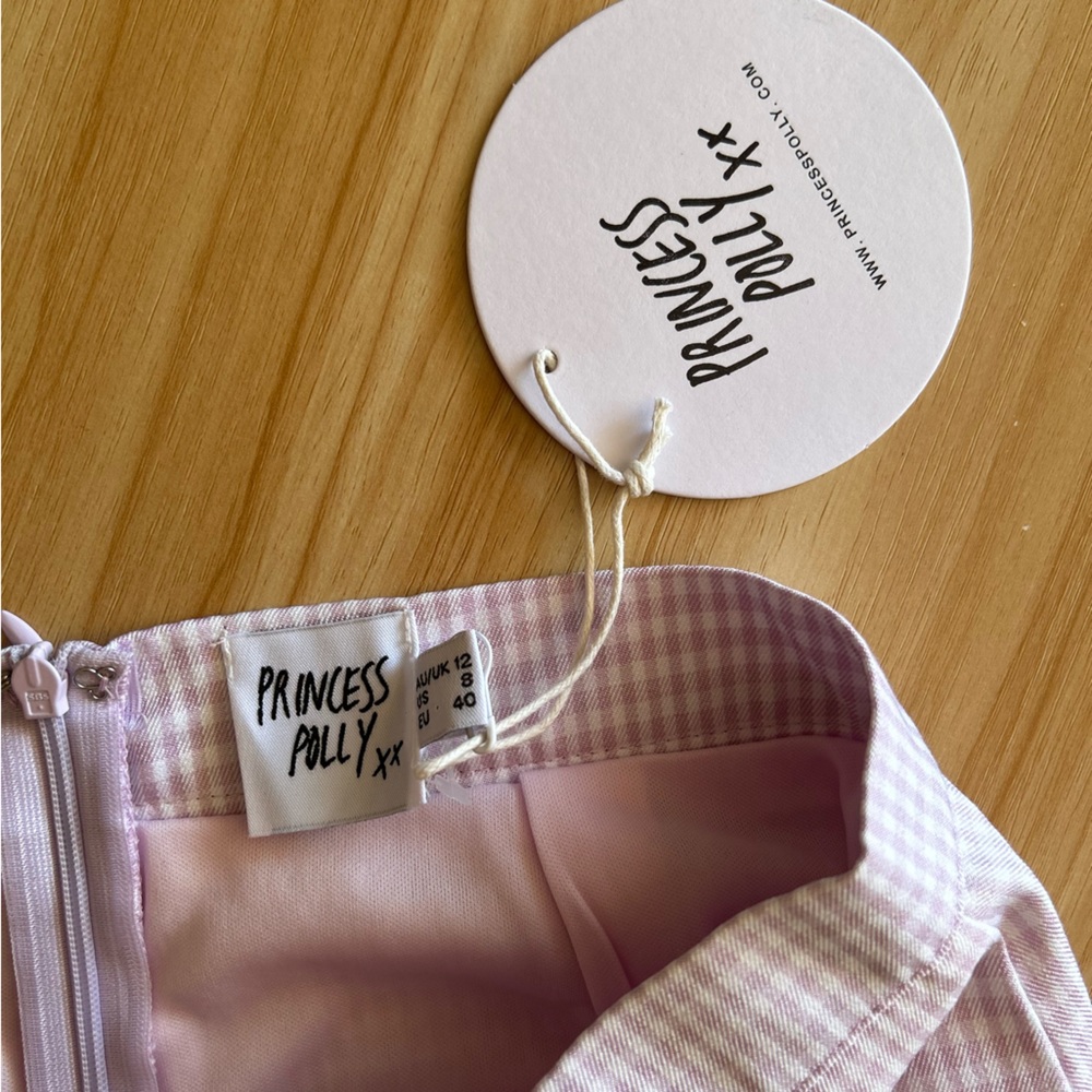 Princess Polly Zahlia Mini Skirt Purple - Picture 5 of 5